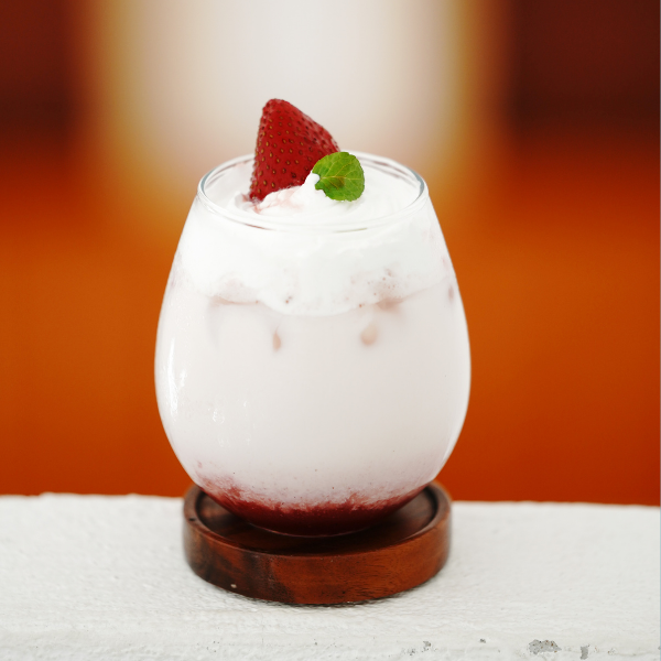 Korean Strawberry Milk