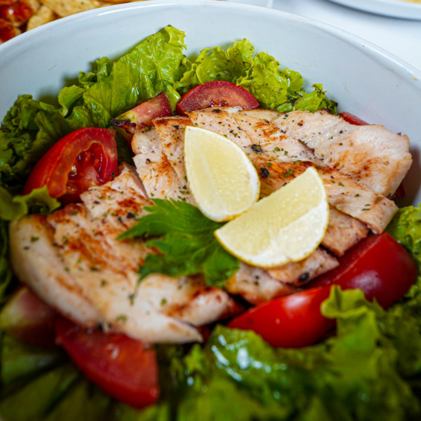 Chicken Salad with Olive Oil