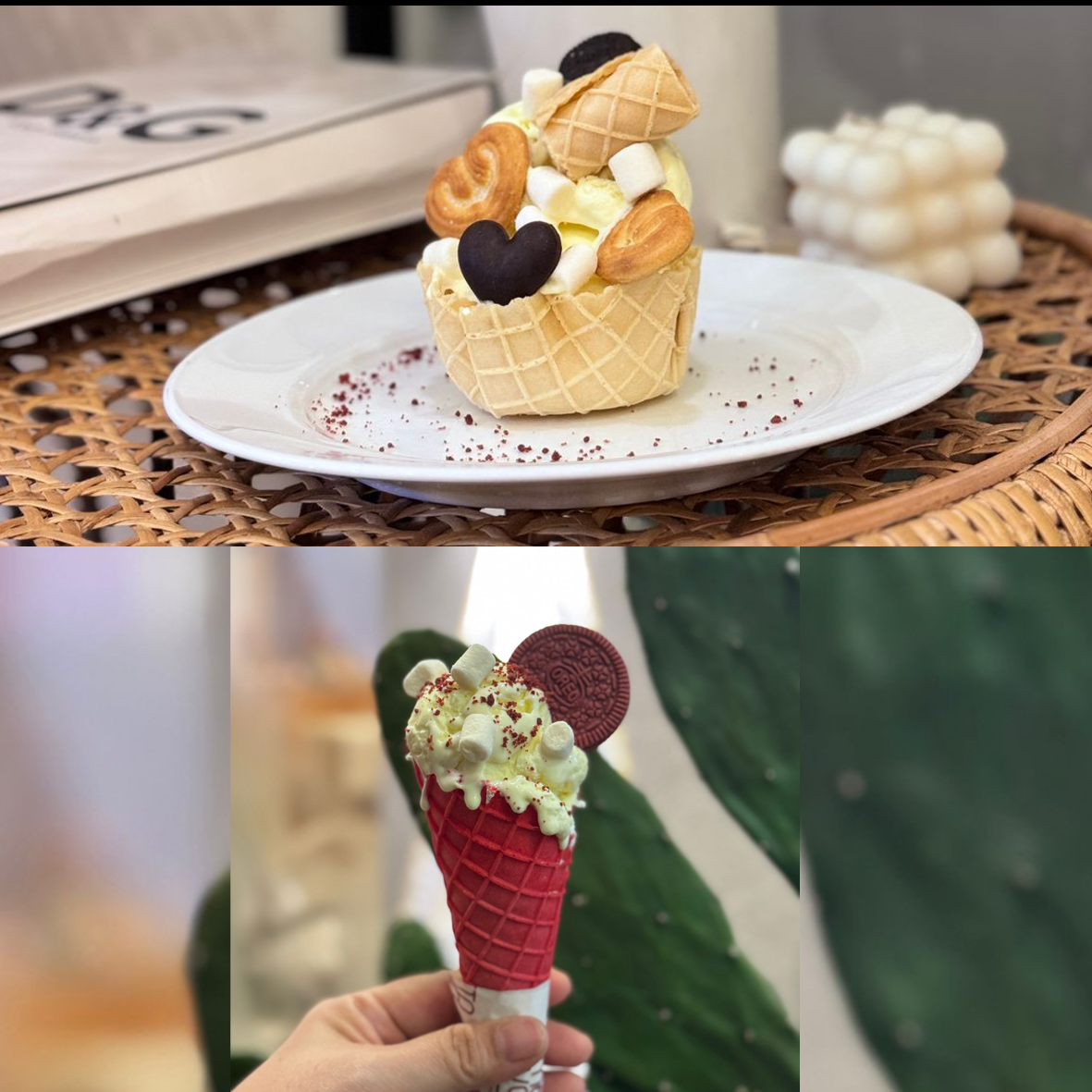 Ice Cream Sundae Cone