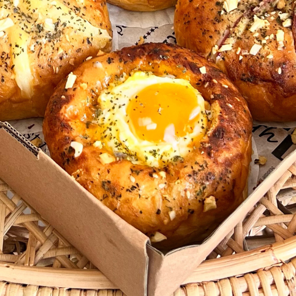 Sunny Up! Korean Garlic Bread